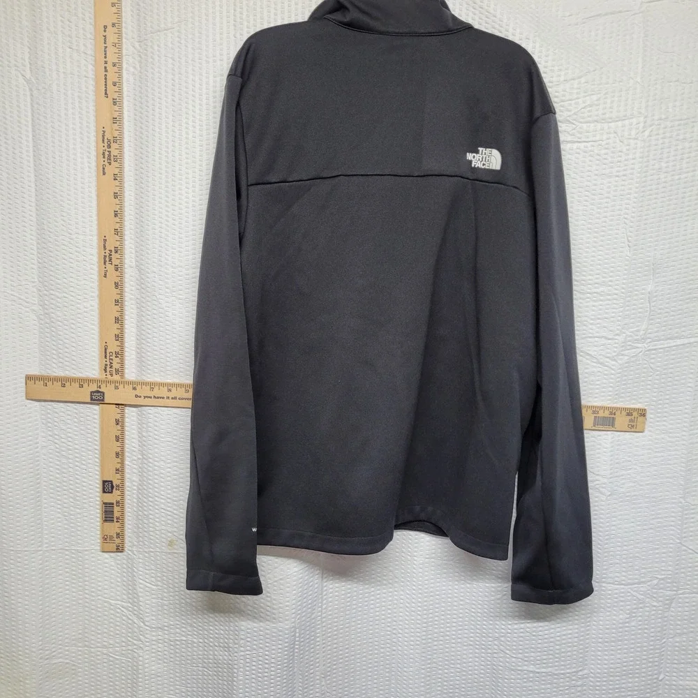 The North Face Mens Apex Bionic Softshell Jacket Black Full‎ Zip Large NF0A2RE1